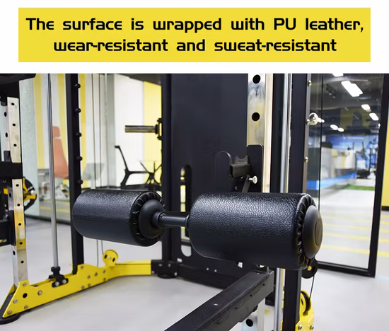 Venta al por mayor, nuevo diseño, uso doméstico, entrenador multifuncional, gimnasio, equipo de Fitness 3 en 1, Combo Power Rack con máquina Smith